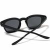 FashionBerry Black and Smoke Fashionable Colored Stylish Eyewear for Men and Small and Perfect for and UV Sunglasses, Non-Prescription, Eyewear,