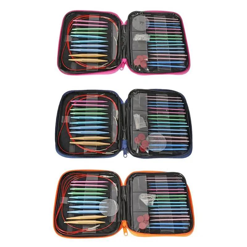 10/13 Pairs Circular Knitting Needles Ring Set Change Head Knitting Needles DIY Knitting Tools Sewing Accessories