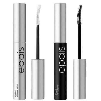 EPAIS Eyelash Black & Essential Serum Duo Set: Highly Concentrated for Voluminous Eyebrows, Intense Moisturization