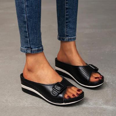 Sandali alla Moda Estate Nuovi Zeppa Piattaforma Donna Casual Moda Scarpe da Donna Outdoor Spiaggia Scarpe Comode