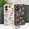 Flowerstalk Flower Phone Case For Xiaomi Poco F8 F7 X7 X6 F6 M6 M5 M5S F5 X5 F4 X4 M4 F3 X3 Ultra Pro GT Silicone Cover