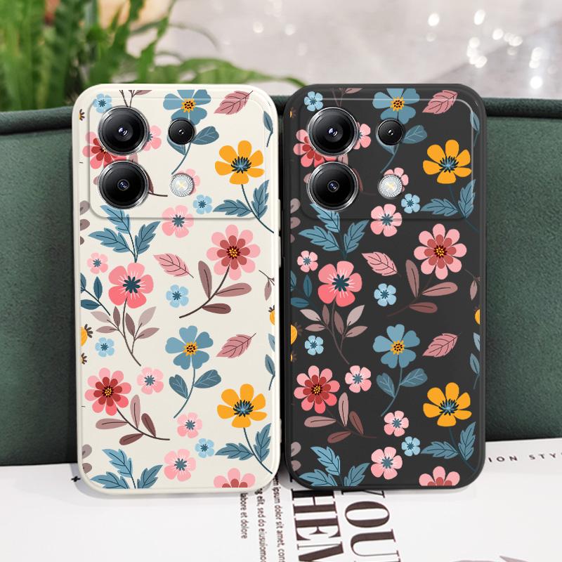 Flowerstalk Flower Phone Case For Xiaomi Poco F8 F7 X7 X6 F6 M6 M5 M5S F5 X5 F4 X4 M4 F3 X3 Ultra Pro GT Silicone Cover