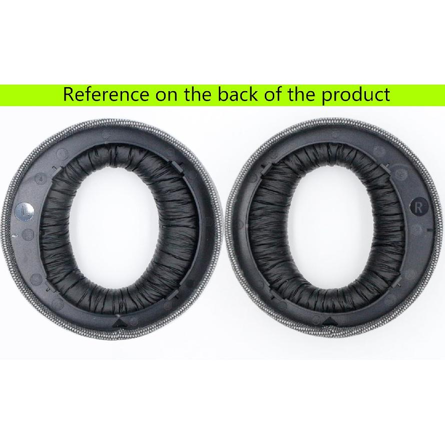 Replacement Ear Pads Compatible with Sony PlayStation 5 Pulse PS5 3D Wireless Headset, Soft Cotton Woven, Wear-Resistant, Linen Gray