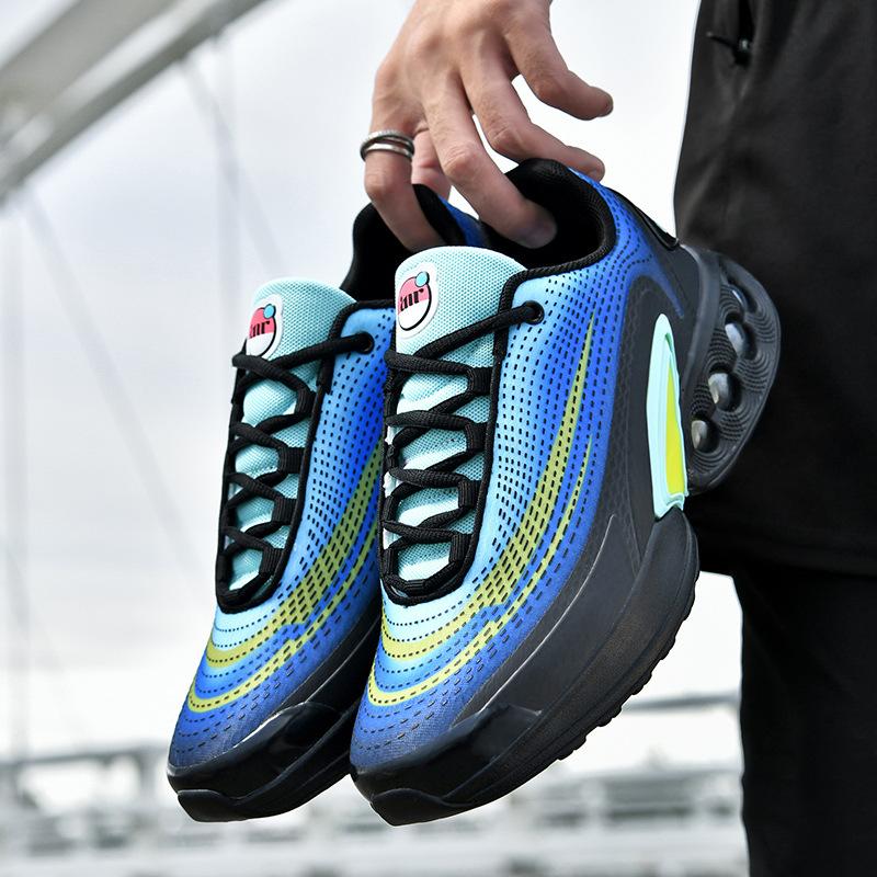 Shoes Men's Spring New Breathable Air Cushion Running Shoes Large Size 47 Casual Shoes Lightweight Soft Sneakers 2025