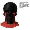 Melting Tears Skull Decoration Bold Edgy Human Head Sculpture Tabletop 3D Printed Skull Ornament for Home Bookshelf Graveyard Decor