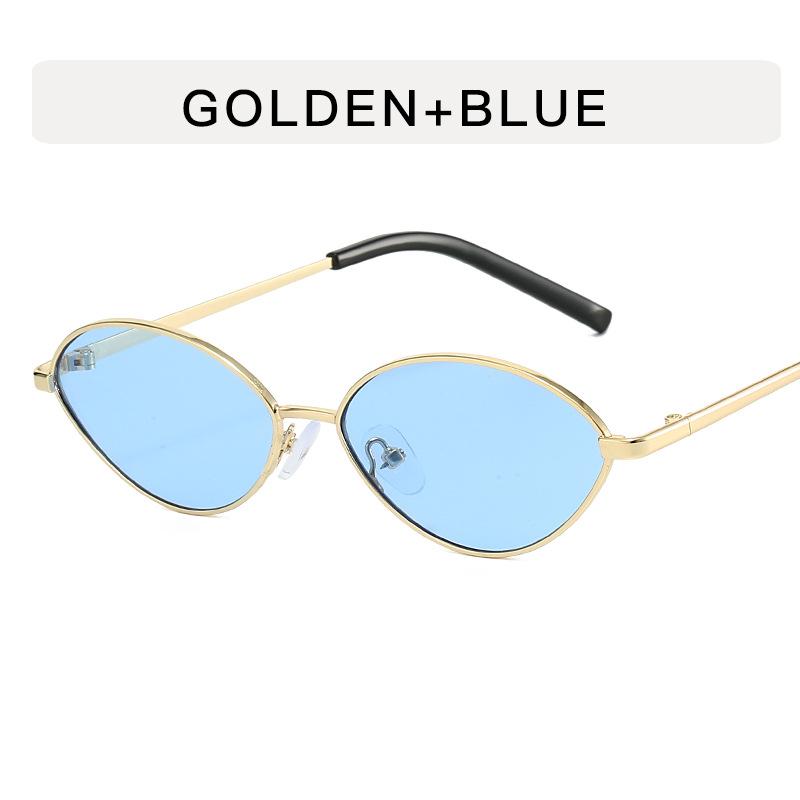 2026 New Small Frame Cat Eye Sunglasses, Metal Frame, Luxury Fashion Trendy Eyewear for Women, Artistic Retro Ladies Sunglasses