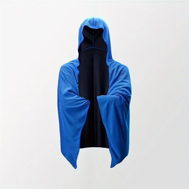 Outdoor Cooling Sun-Protective Poncho Towel