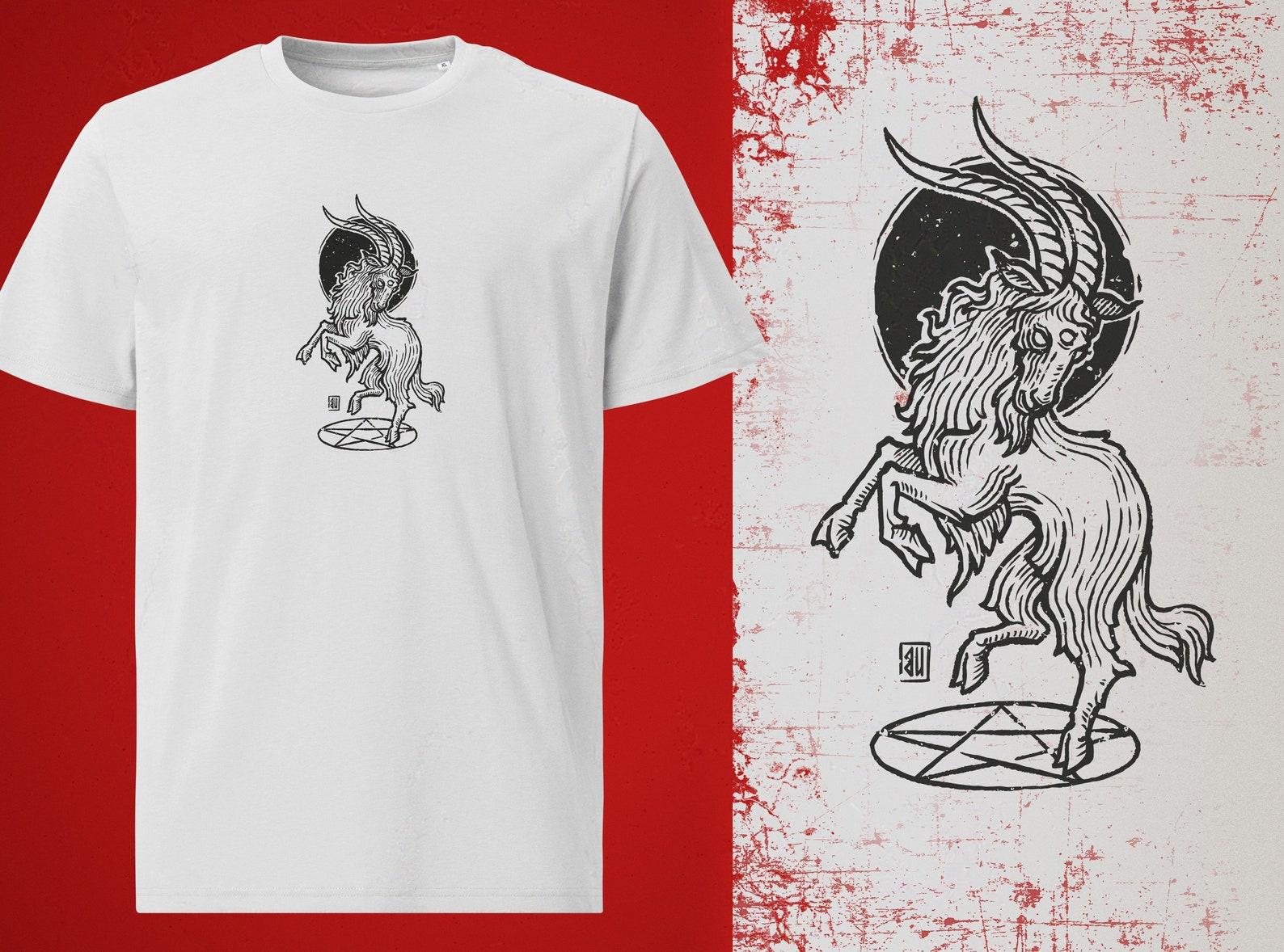 Dancing Goat T-Shirt (black print) XL
