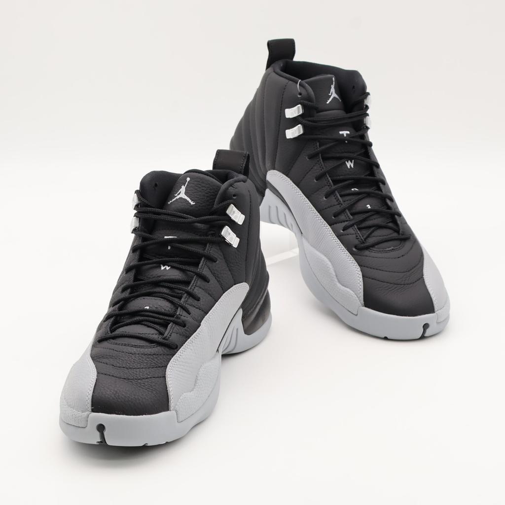 CT8013-010 Nike Air Jordan 12 Retro Barons Black and Wolf Grey (Men's)