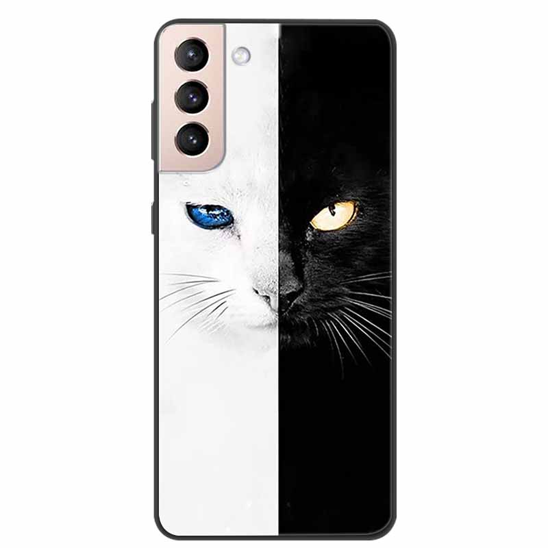 Per Samsung Galaxy S21 FE 5G Custodia Cartoon Dipinta Morbida TPU Custodie per Telefono per Galaxy S21FE S 21 FE Cover Posteriore in Silicone Coque Carina