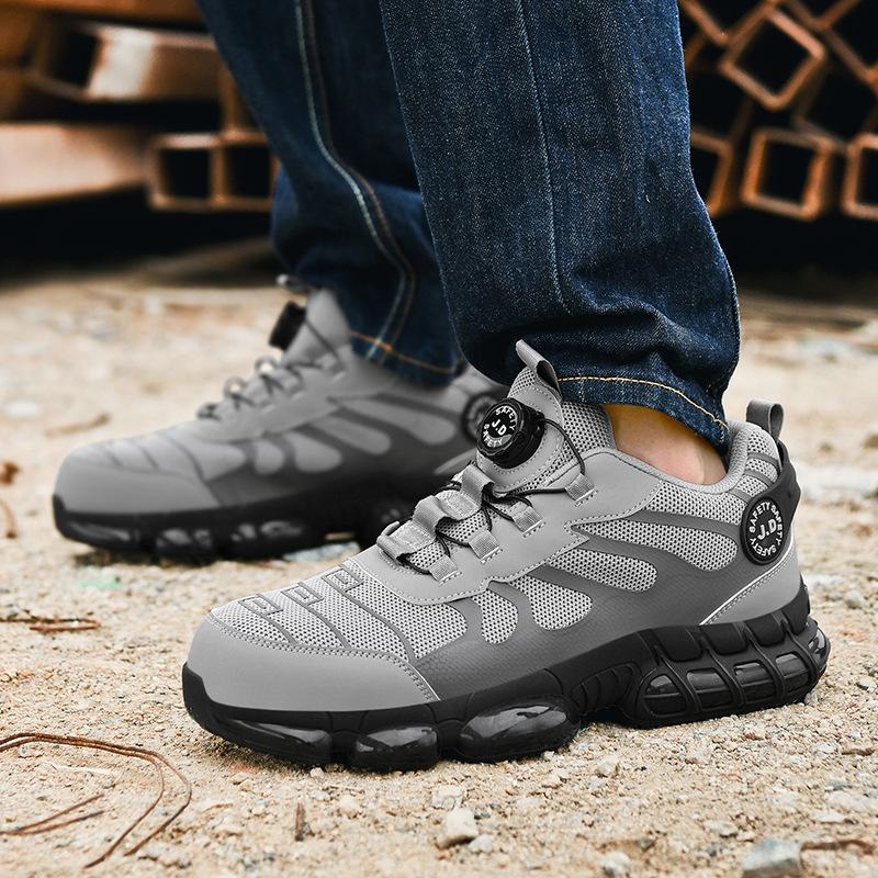 Labor insurance shoes anti-smashing and anti-piercing European standard steel bag head foot protection shoes spring, autumn and summer