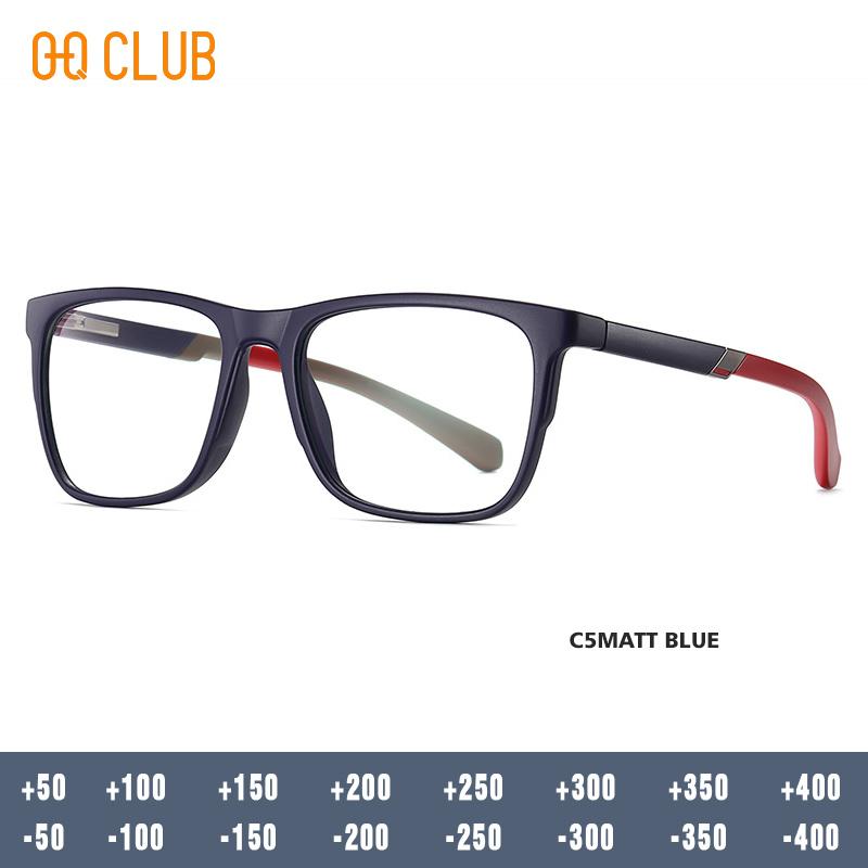 

O-Q CLUB Progressive Glasses Man Style Eyeglass Frames Eye-glasses -1 Men s Eyeglasses Transparent Eyepieces for Reading Eyewear 0