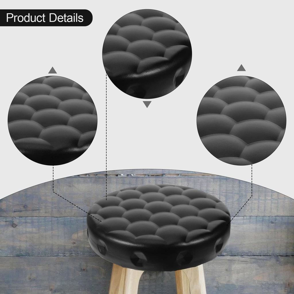 Round Seat Cushion for Bar Stool,Replacement,Seat Top,Replace Parts Easy to Install Waterproof Heavy