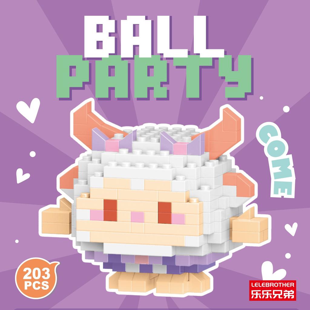 Small Animal Doll Series Micro Particle Building Block Children's Assembled Toys