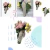 Cute Tulip Potted Plant Plush Toy Figure Bouquet Graduation Gift Doll 40cm