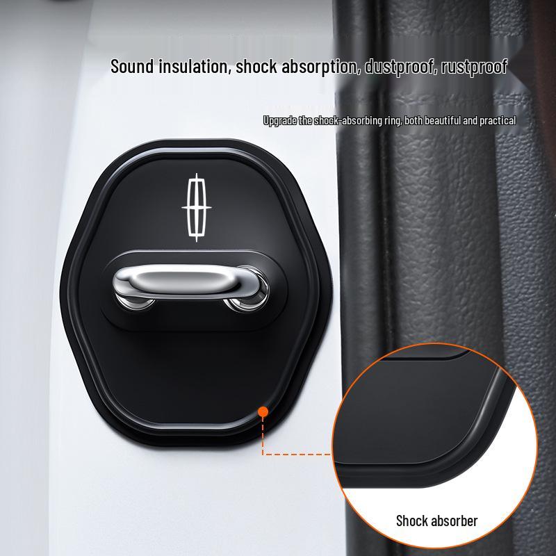 Lincoln Z Car Door Lock Buckle Cover: Shock Absorbing Pad for Navigator, Aviator, MKC