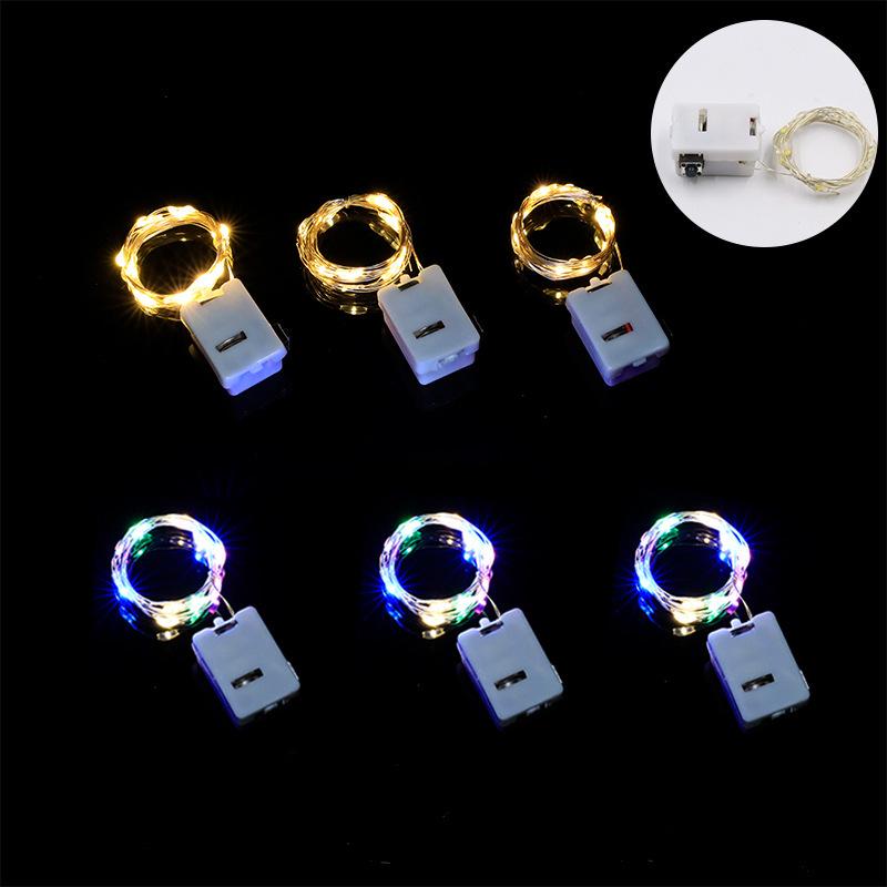Battery-Powered LED Copper Wire Star Flower Fairy Lights for Holidays and Decorations