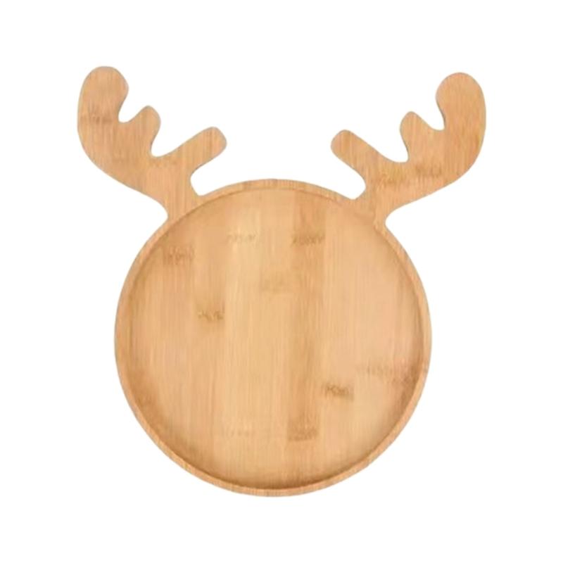 Servierplatte für Partydekoration Weihnachtlich thematische Speiseteller Dekorative Snacks Desserttablett Kreative Küchenutensilien