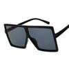 Nowe Vintage Kwadratowe Oversize Okulary Przeciwsłoneczne Kobieta Luksusowa Marka Duża Oprawka Okulary Przeciwsłoneczne Damskie Czarne Leopard Gradientowe Oculos De Sol