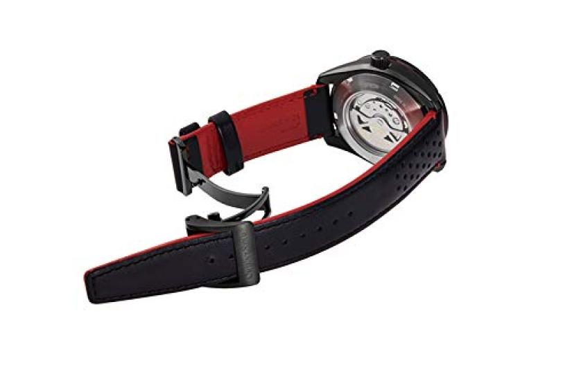 Orient Star Automatic Made in with Open Black RK-AV0A03B Men's Watch, Avant-Garde Skeleton, Mechanical, Japan, 2-Year Manufacturer's Warranty, Heart,