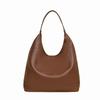 Einfache, große, modische und Retro-Beuteltasche für stilvolles Pendeln und Büro, Elegante Umhängetasche