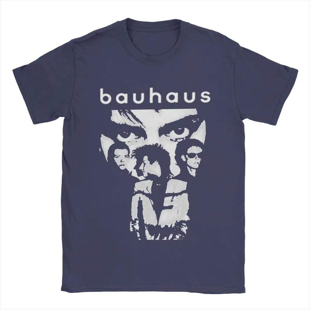 Men T-Shirt Bauhaus Funny Cotton Tee Shirt Short Sleeve T Shirts Round Collar Tops Gift Idea