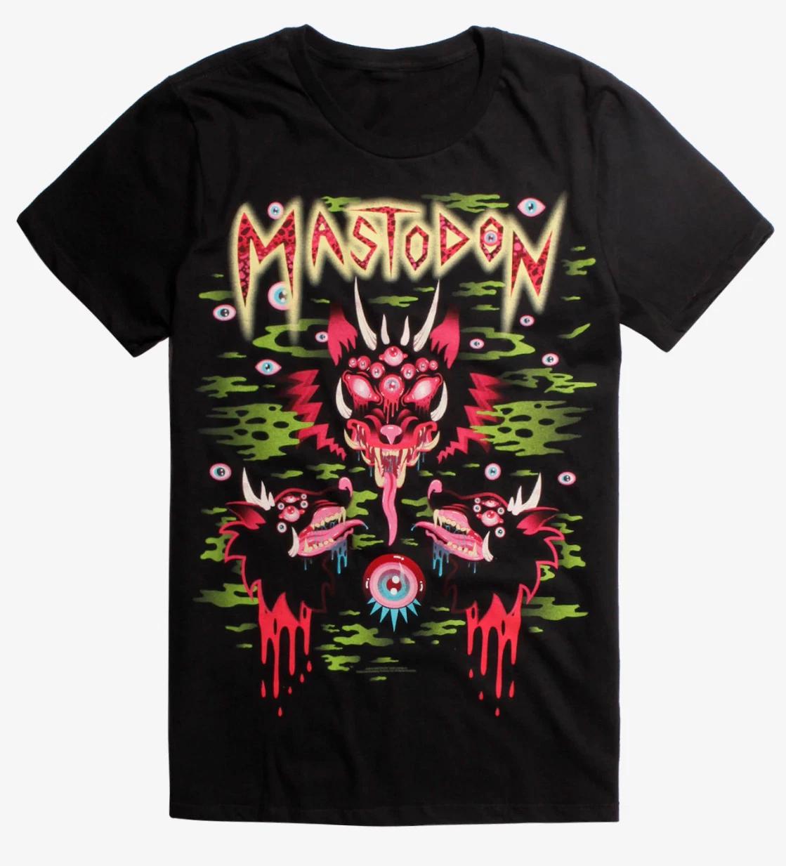 

Mastodon PINK DEMONS 100% Cotton T-shirt Mens Tees Top Heavy Metal Band NEW Licensed & Official 4XL