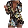 Women Casual Blazers Open Front Long Sleeve Ruched Cardigan Work  Suit Jacket