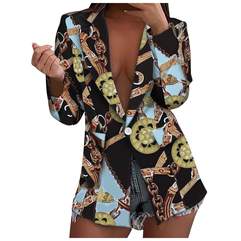 Women Casual Blazers Open Front Long Sleeve Ruched Cardigan Work  Suit Jacket