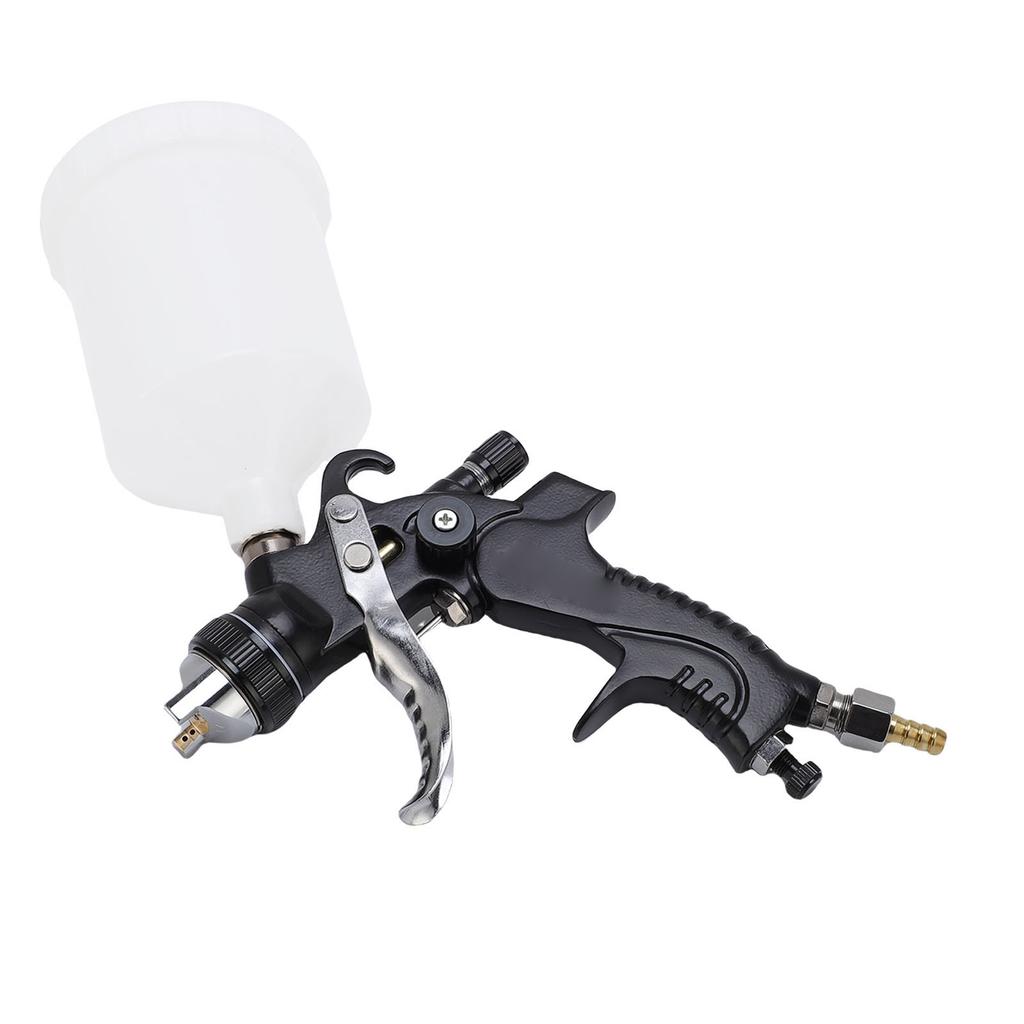 HVLP Air Spray Gun 600ML Capacity Adjustable Paint Sprayer with 1.4 1.7 2mm Nozzle for Furniture