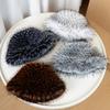 2025 New Cross-border Imitation Fox Hair Warm Fashion Fisherman Mongolian Hat Show Face Small Fur Hat Foreign Trade Fur