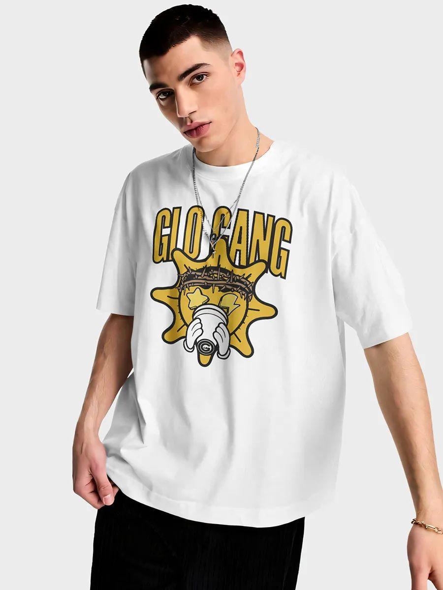 

GLOGANG оверсайз футболка XL