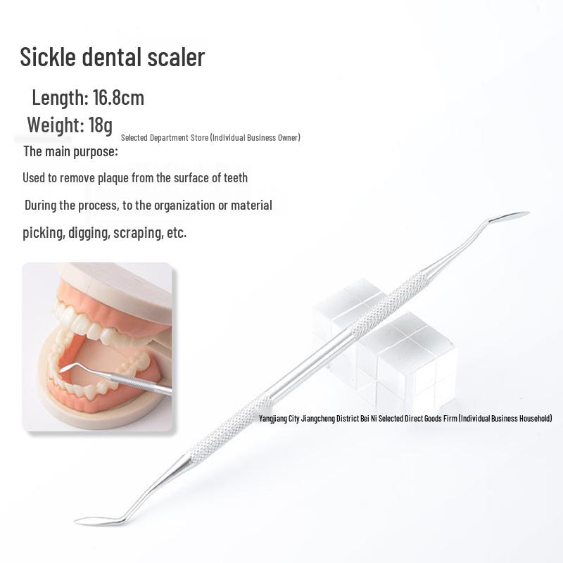 Dental Tartar Remover Kit: Oral Endoscope & Toothpick for Home Use