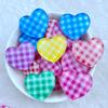 10Pcs New Cute Resin Mini 20*23mm Heart-Shaped Series Flat Back Scrapbooking DIY Jewelry Craft Decoration