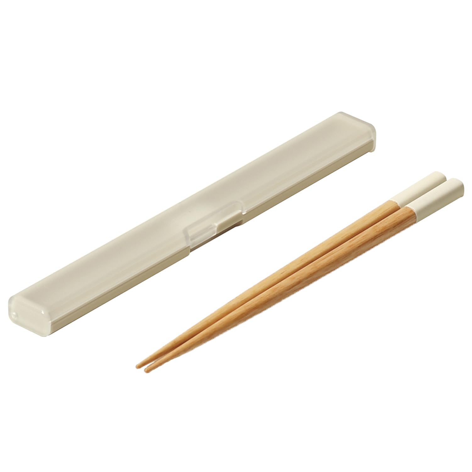 

ansio Silent Antibacterial 18cm Natural Sand with Chopstick Dishwasher Made in Chopsticks, Slim, Wood, Beige, Case, Safe, Japan, HS-18