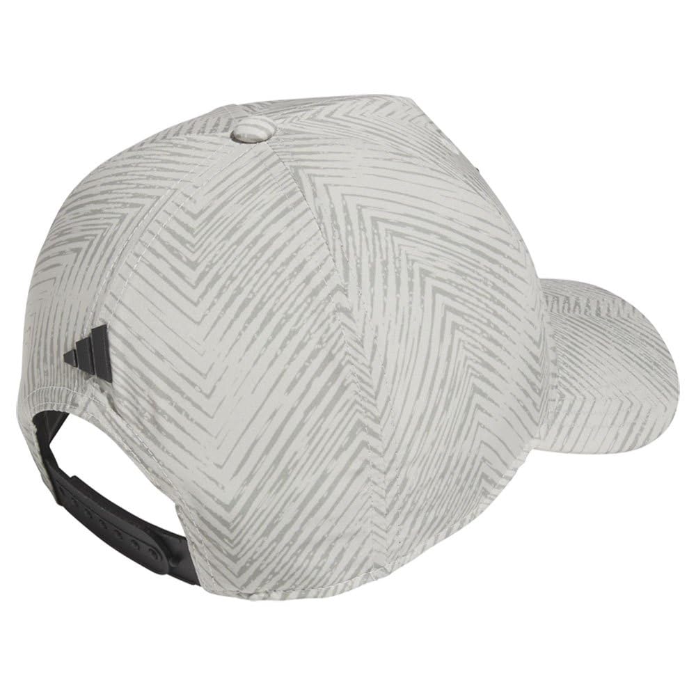 Adidas Golf Tour Three Stripes Graphic Silver Pebble Cap, Men's,