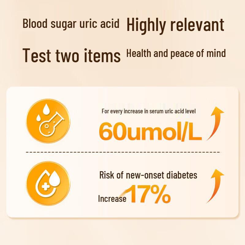 Kefu Blood Glucose & Uric Acid Dual Test Strips for TGU210-C