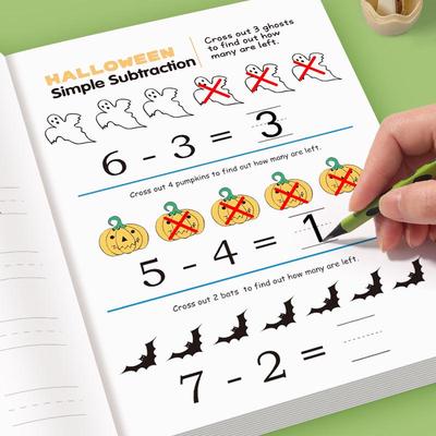 Early Childhood Addition & Subtraction Workbook: Mixed Mental Math for Grades 1-2