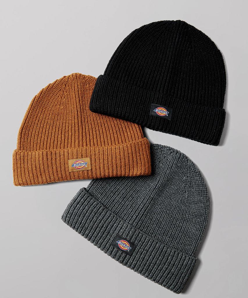 DICKIES Basic Lip Beanie Black