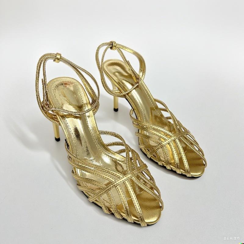 

Fashion Women s Gold Roman Gladiator Sandals High Heels Stiletto Open Toe Ankle Strap Sexy Luxury Wedding Party Evening Dress Shoes 38 золотой