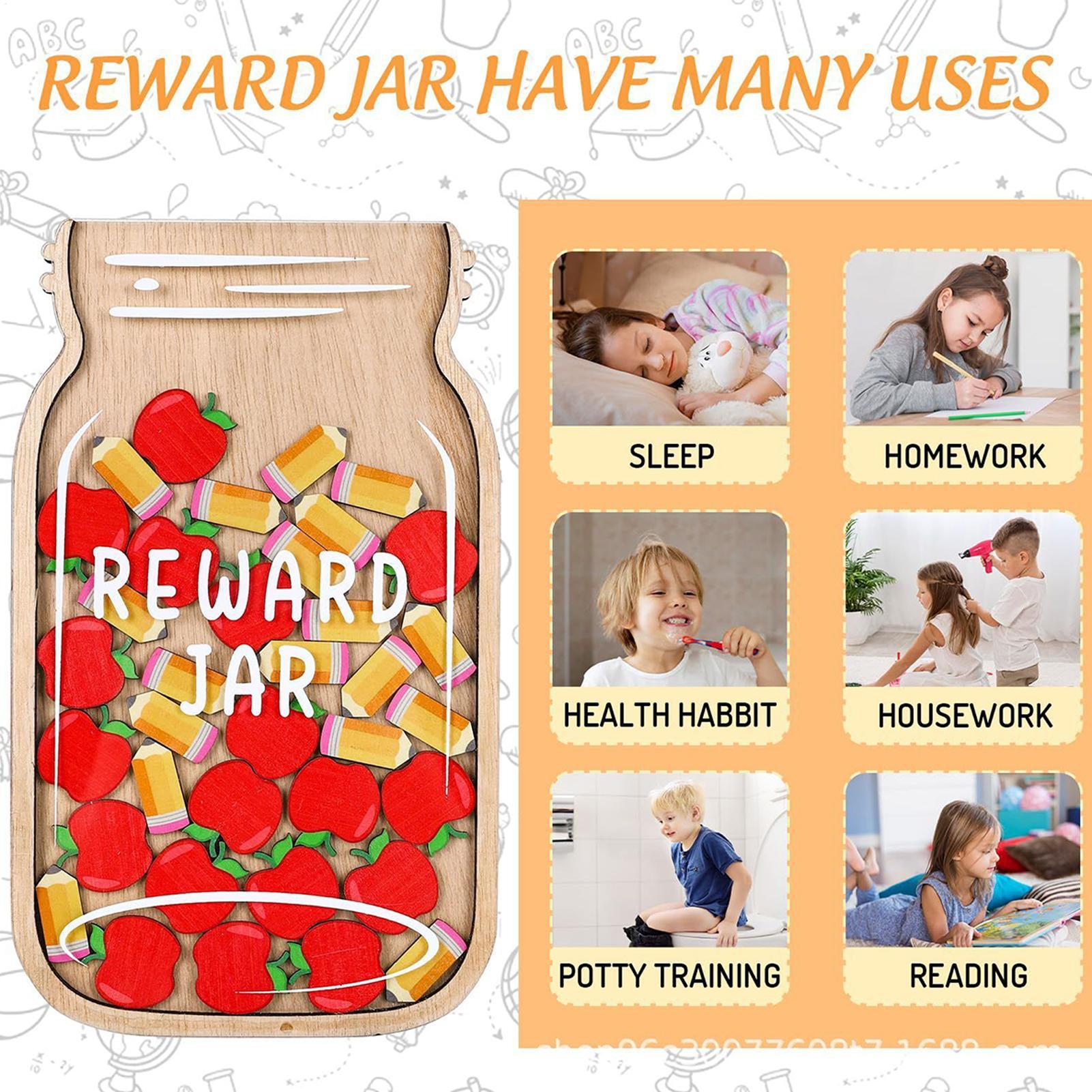 

Wooden Classroom Rewards Jar Early Childhood Positive Behavior Education Tool For School Children Kindergarten Sports Toddler China Mainland