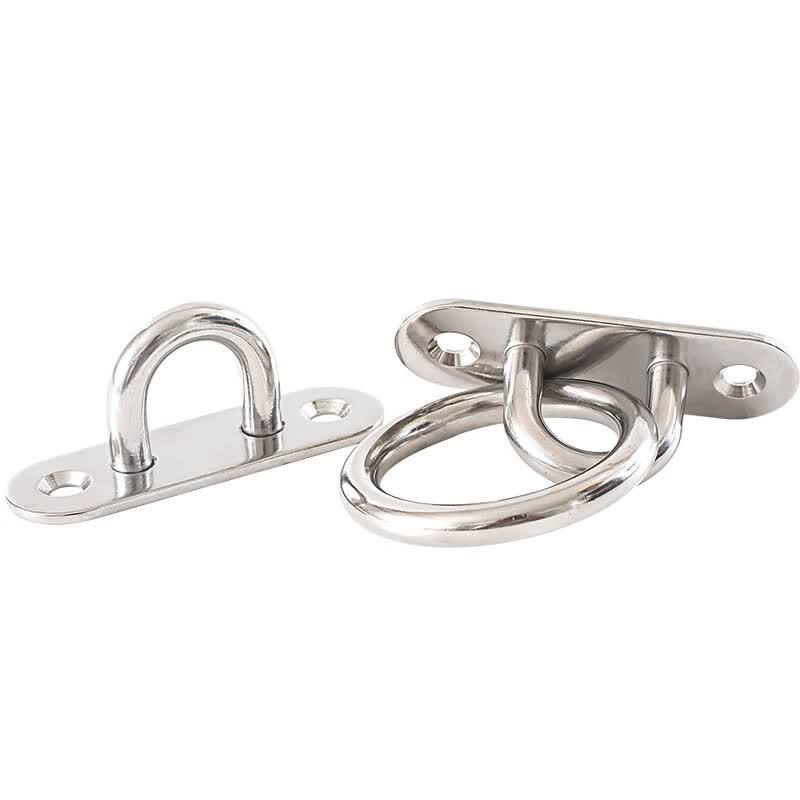 304 Stainless Steel Heavy Duty U-Hook with Ring
