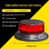 Solar-Powered Magnetic Car Roof Strobe Light for Night Parking and Accident Prevention.
