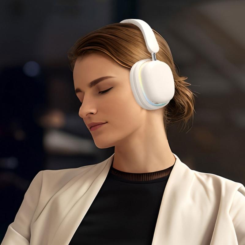 Bluetooth-compatible Headphones Wireless Bluetooth-compatible Foldable Headphones Over Ear for Travel Cellphone PC