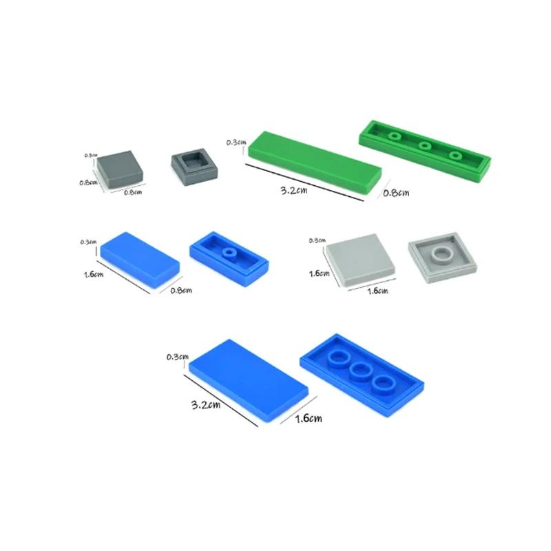 Educational Creative Size MOC DIY Building Blocks Figure Bricks Ceramic Tile Bricks Smooth Flat Tiles Toys 3068