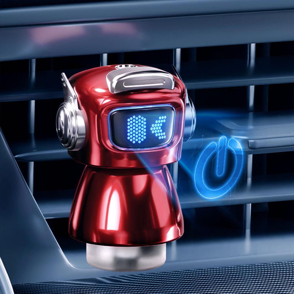 Car Air Conditioning Vent Perfume Robot Fragrance Aromatherapy Air Fresheners Auto Flavoring Car Air Freshener