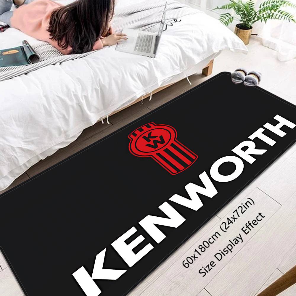 KENWORTH Logo Hallway Carpet Non-Slip Laundry Room Mat Laundry Decor Balcony Child Living Room Bedside Area Rugs