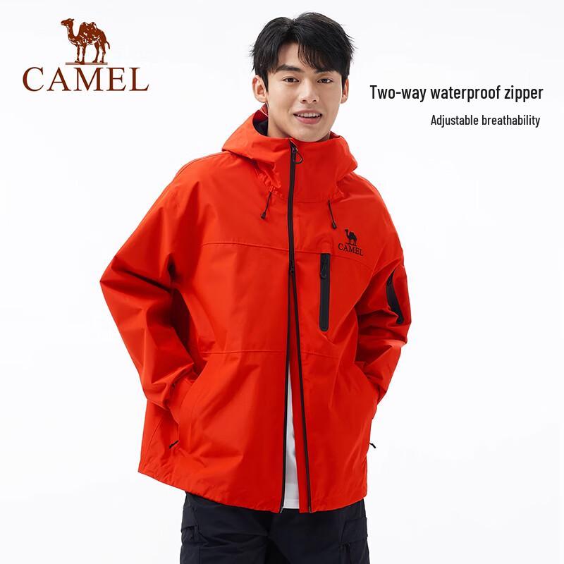 Camel Unisex Outdoor Windproof Waterproof Jacket A35BF00079