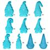 Dwarf for Doll Shaped DIY Keychain Resin Mold Silicone Mould DIY Crafts UV Epoxy Mold Handmade Jewelry Pendant Resin Cas