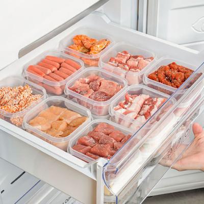 Refrigerator Storage Box Meat Fruit Vegetable Food Container Sealed Fresh Box